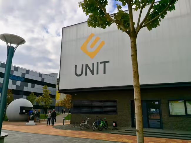 The UNIT.City main square
