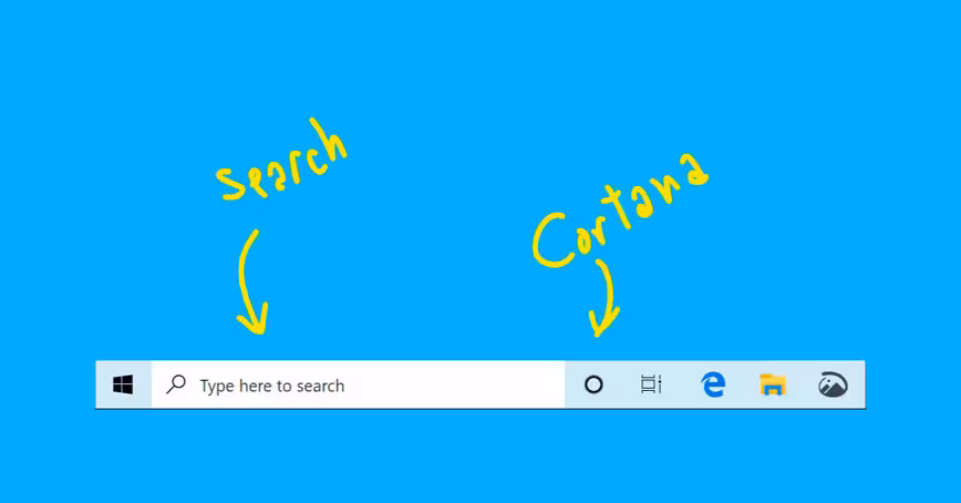 Windows 10’s search bar and Cortana split up on good terms
