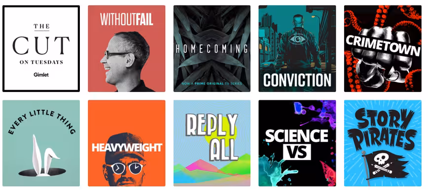 Gimlet Media produces several hit podcasts, including Reply All and Homecoming