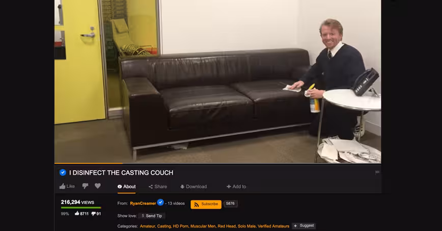 Meet the wholesome man making Pornhub’s sexiest genitalia-free videos (SFW)