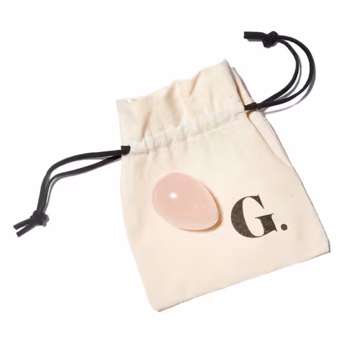 I don't know what these 'rose quartz eggs' are for, because Goop won't say. But they're listed in the 'Between the Sheets' section at $55 a pop