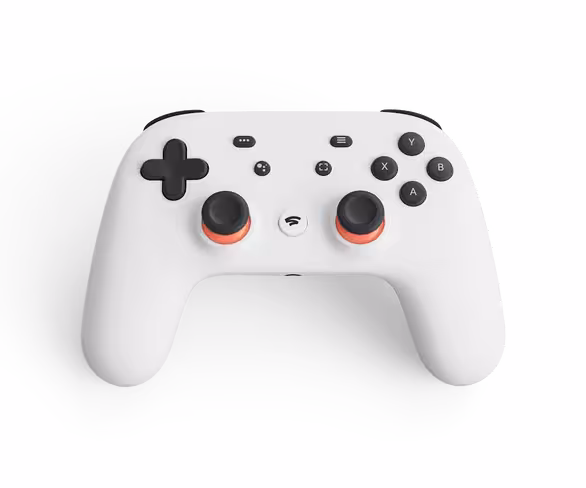 Google's Stadia controller connects to the company's data centers directly over Wi-Fi, to reduce input lag