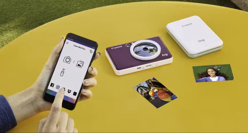 Canon’s new Ivy Cliq cameras join the modern Polaroid fad