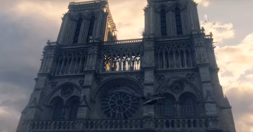 Explore Notre-Dame in this 360 video from Ubisoft’s VR experience