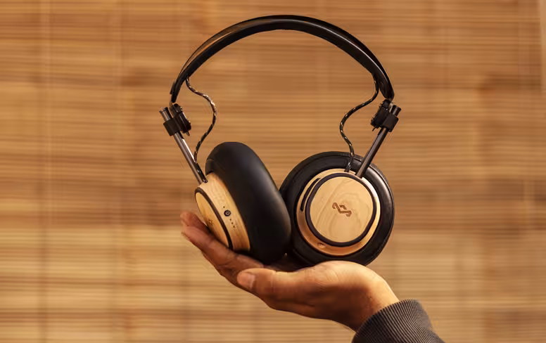 The Exodus headphones feature sustainably sourced wood with a light finish, which looks distinctive without being overly loud