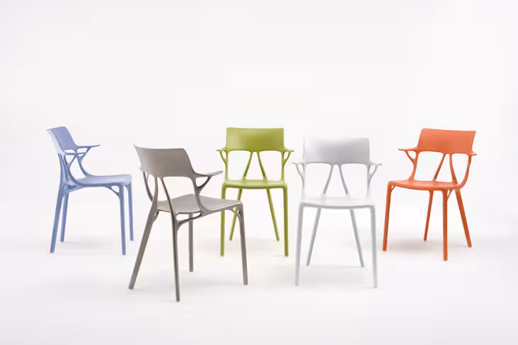 AI rejects conservative human views on furniture, designs wacky chair