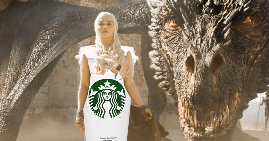 Even I, a fool, could photoshop the coffee cup out of the latest GoT episode