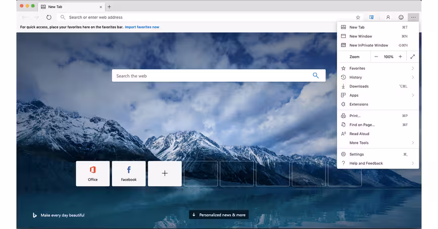 You can now try out Microsoft’s Edge browser for macOS
