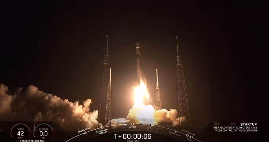 SpaceX successfully launches 60 of its Starlink internet satellites