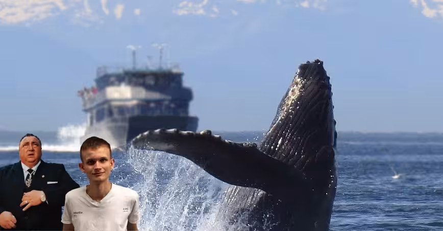 Big, greedy Ethereum whales account for 33 percent of cryptocurrency’s supply