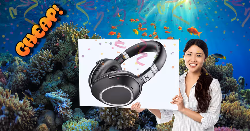 CHEAP: Sennheiser’s PXC 550 noise-canceling headphones have 34% off