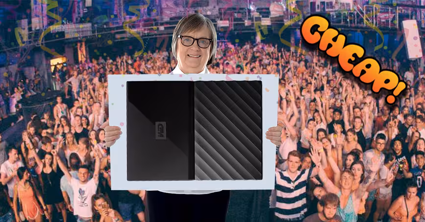 CHEAP: Save EVERYTHING with this WD 4TB external drive, now 41% off