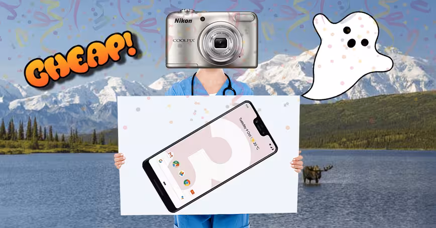 CHEAP: Photograph your loved ones’ SOULS with $200 off the Google Pixel 3 XL