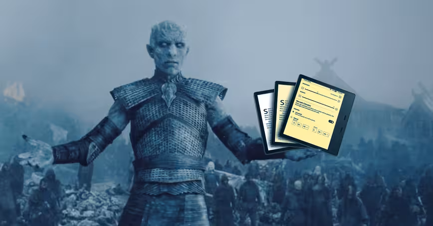 The new Kindle Oasis’ adjustable hue makes night reading much easier