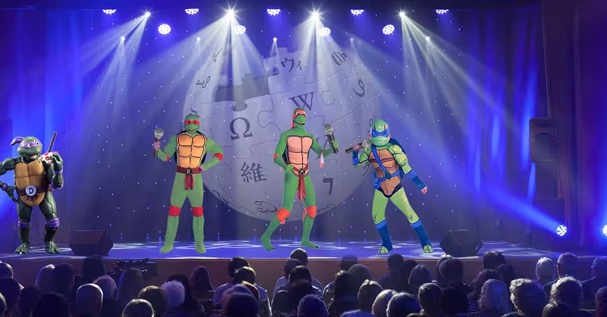 Wikipedia titles you can sing to the ‘Teenage Mutant Ninja Turtles’ theme song, tweeted