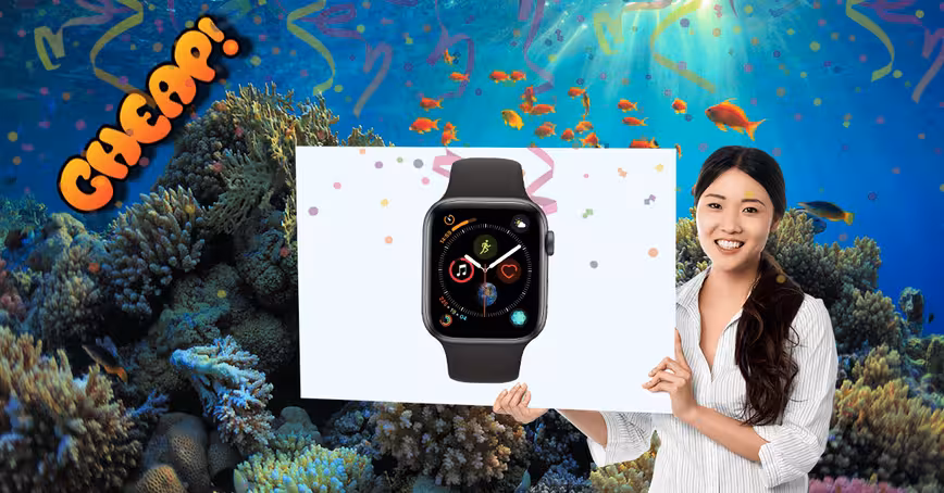 CHEAP: What? A 44mm Apple Watch 4 for $379? Don’t mind if I do