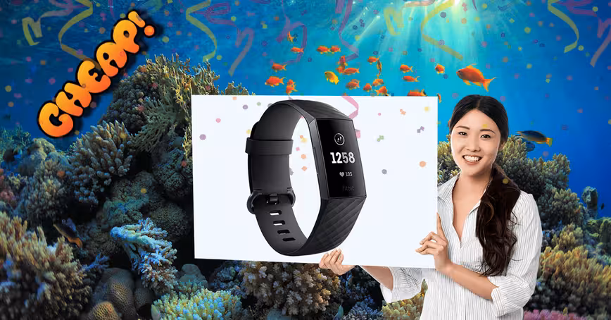 CHEAP: You suck. Buy a FitBit Charge 3 for $120.