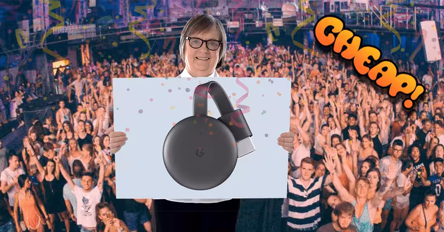 CHEAP: Stop reading, start buying — the latest Chromecast is only $25