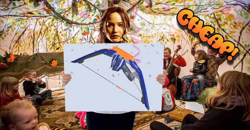 CHEAP: Live your ‘Hunger Games’ fantasies with a kickass Nerf Bow for only $24