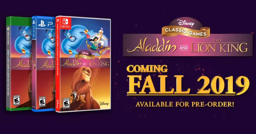 Disney to drop Aladdin & Lion King games — because live-action remakes just aren’t enough