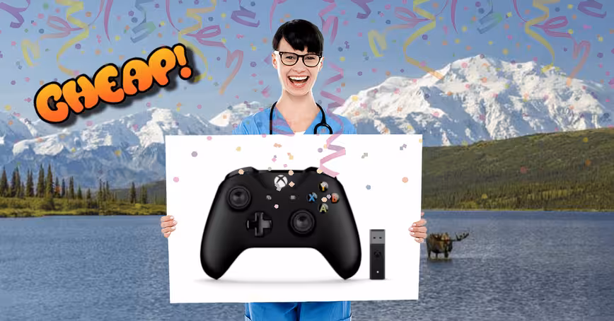 CHEAP: Pssst, hey kids. Get 30% off this Xbox One controller and PC adaptor on Amazon UK