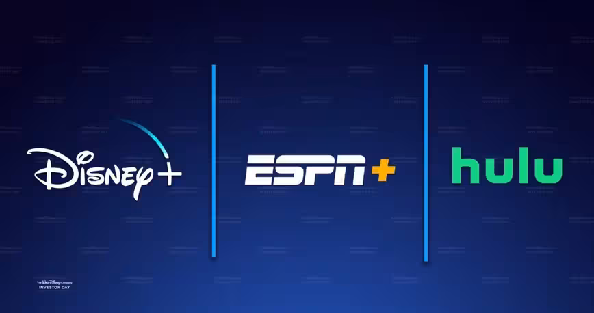 Disney will bundle ESPN+, Hulu, and Disney+ for $13/month to take on Netflix in November