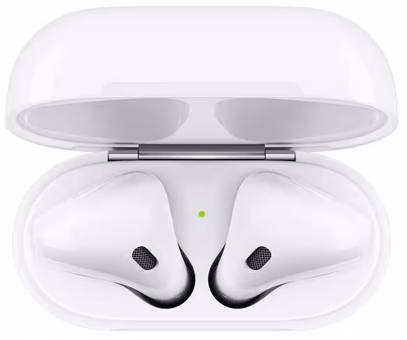 apple airpods top view