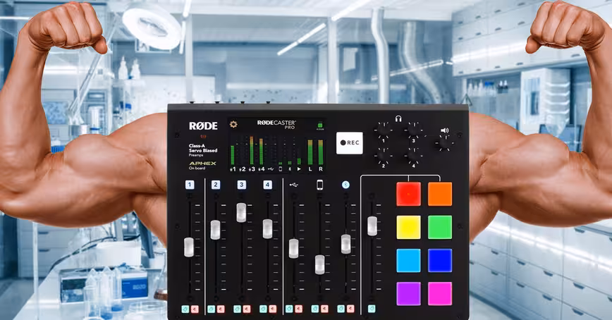 The new RØDECaster Pro update makes the best podcast production studio even better