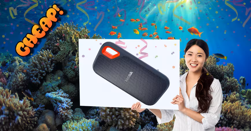 CHEAP: Store ALL your problems away with this $270 SanDisk 2TB SSD (61% off)