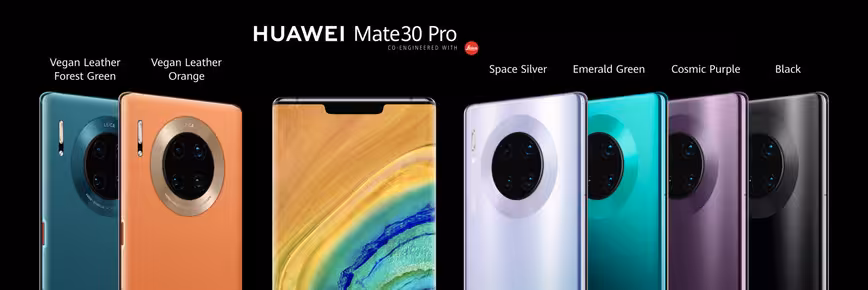 Huawei Mate30 Pro Lineup