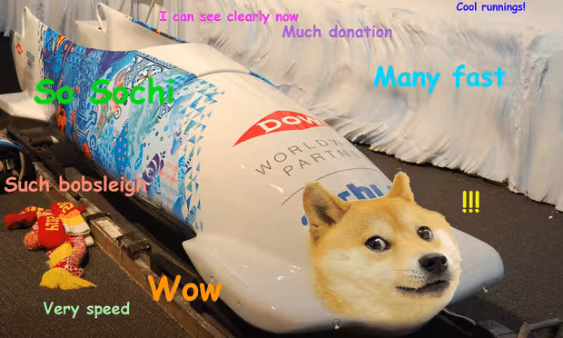 Bobsleigh, dogecoin, sochi, jamaica