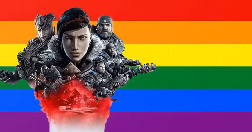 Gears 5 is the latest blockbuster game to welcome the LGBTQ+ gaming community