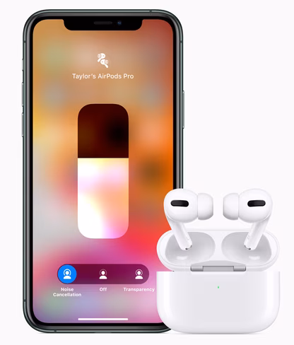 AirPods Pro and iphone