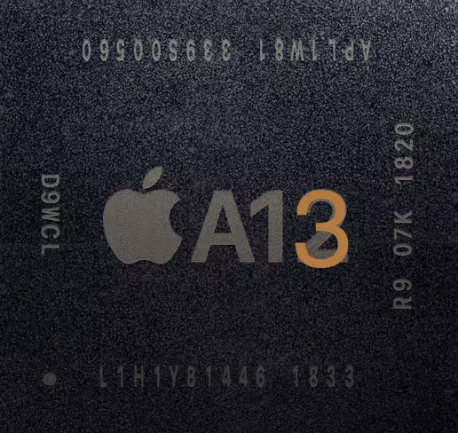Apple A13 chip edited