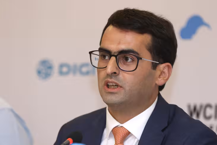 Minister of High Tech Industry of Armenia Hakob Arshakyan at WCIT 2019