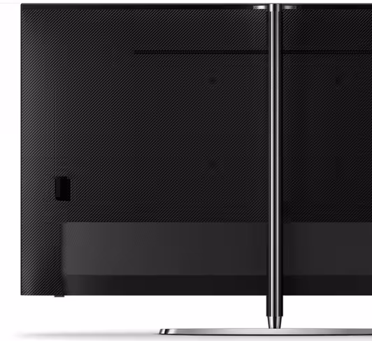 The OnePlus TV's base saves on space at the bottom - but there's not much by way of cable management