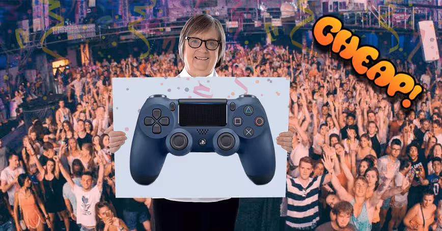 CHEAP: $35 for a Sony PlayStation DualShock 4 controller? TAKE MY THUMBS
