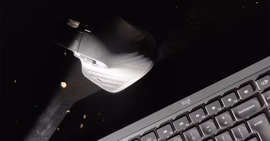 Logitech’s MX wireless keyboard and mouse combo works like a dream