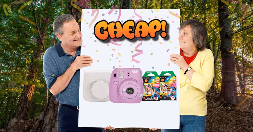 CHEAP: Say ‘CHEESE,’ fool — the Fujifilm Instax Mini 9 bundle has 40% off