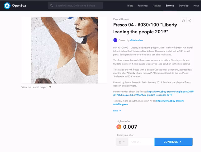 cryptoart, opensea, trade, marketplace