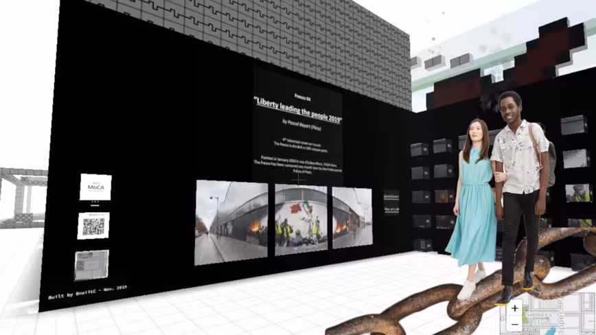 Meet the artist building a crypto-inspired art museum on the blockchain