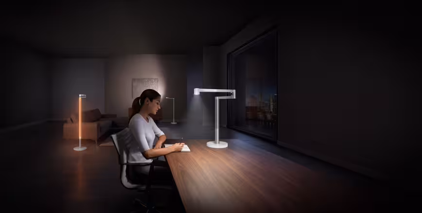 Dyson’s Lightcycle Morph is a versatile task light that kinda looks like a lightsaber