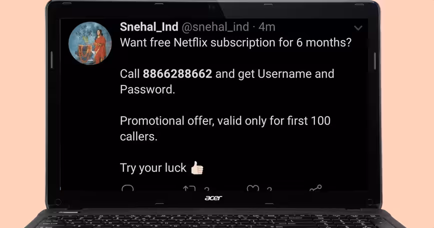 India’s government allegedly fueled a bogus campaign to garner support by offering ‘free Netflix’ (Update)