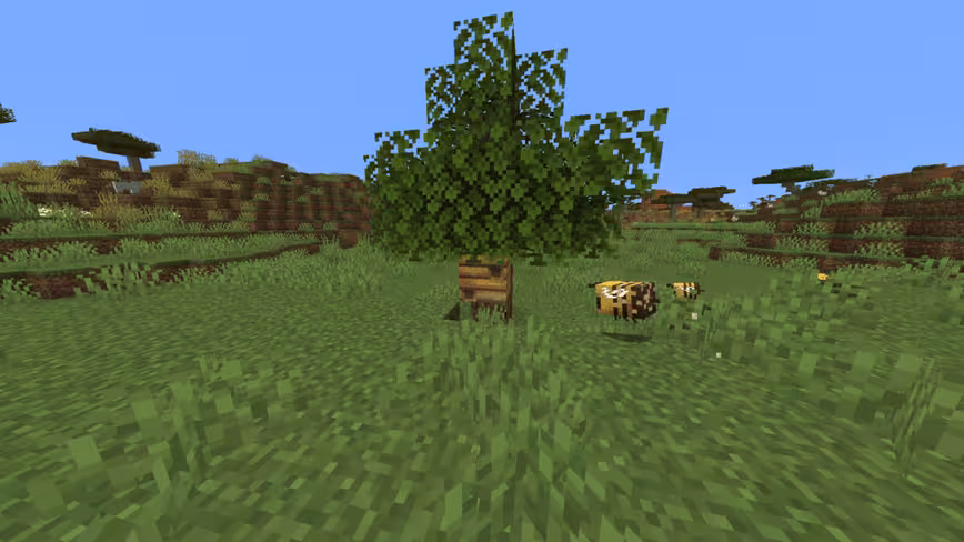 Bee Spawning in Minecraft