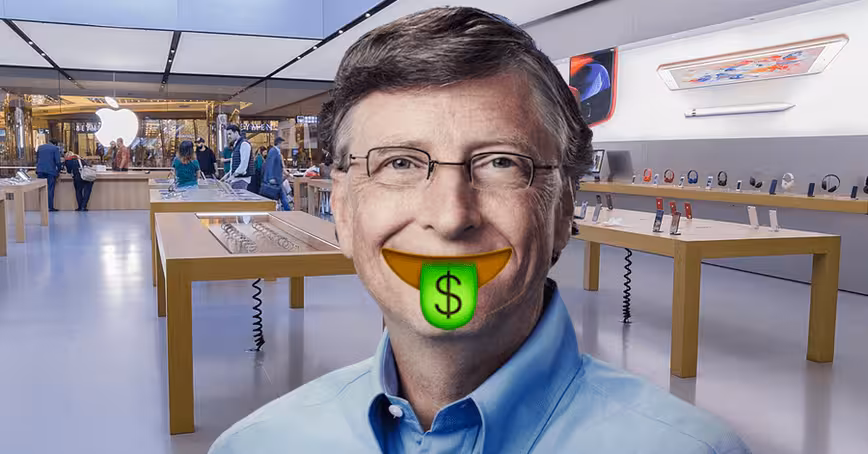 Bill Gates owns a lot more Apple stock than you might think