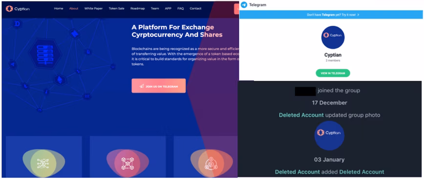 Lazarus, cryptocurrency, telegram, fake, hack