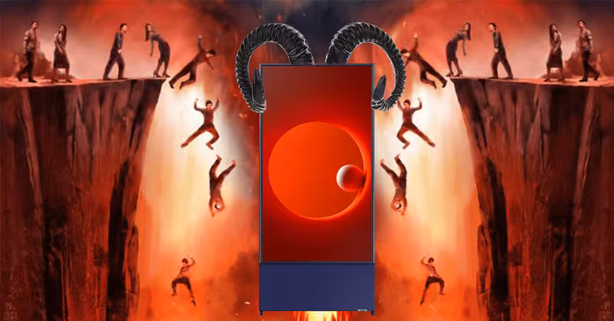 Samsung’s Sero ‘TikTok’ TV is a reflection of our hellworld