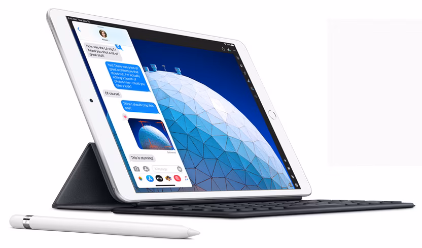 I love using the Apple iPad Air 3 with a keyboard and Pencil for note-taking