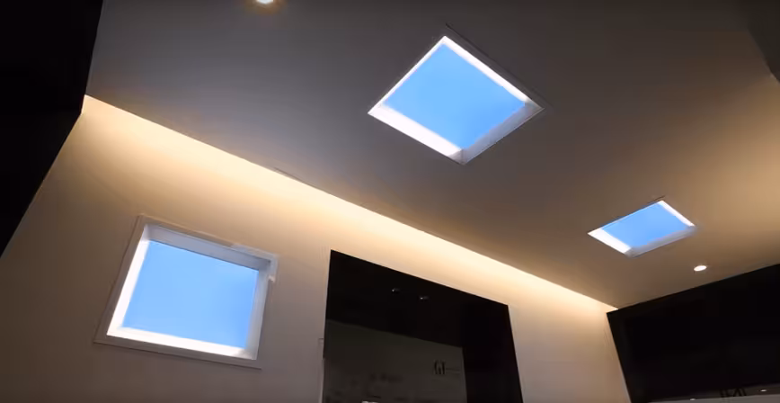 Mitsubishi built a fake skylight that might come close to the real thing