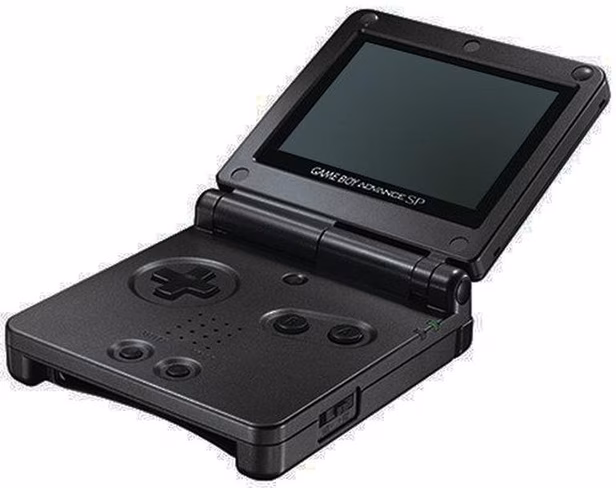nintendo game boy advance SP looks like Samsung's Galaxy Z Flip